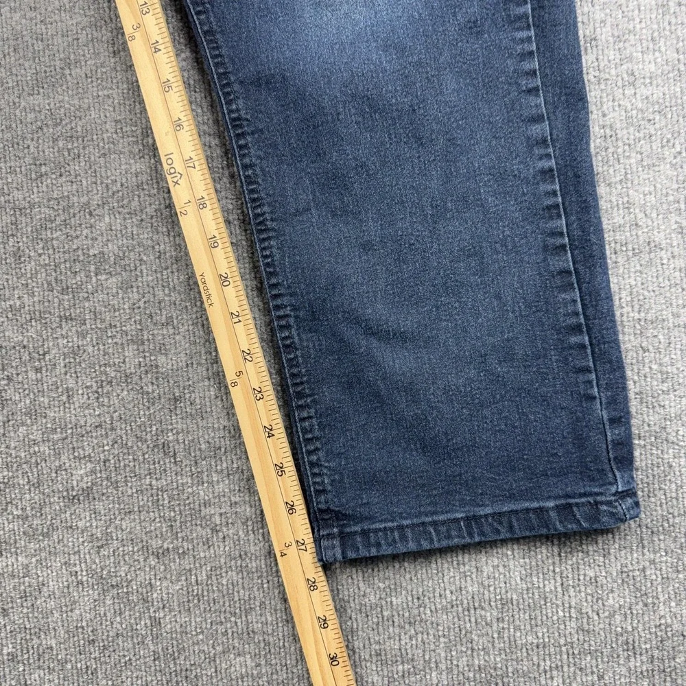 Six Lincoln Jeans Mens 48 Blue Slim Fit Stretch‎ Denim Straight Leg Big & Tall